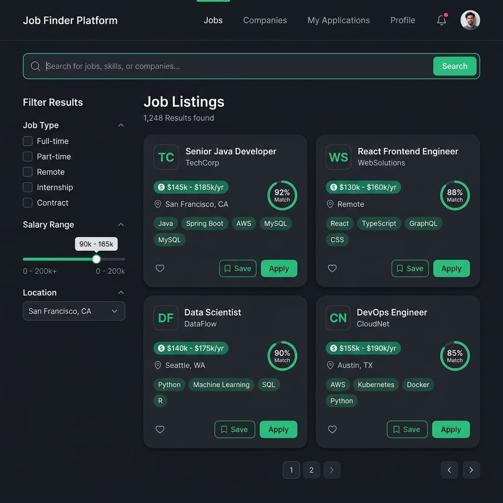 Job Finder Platform