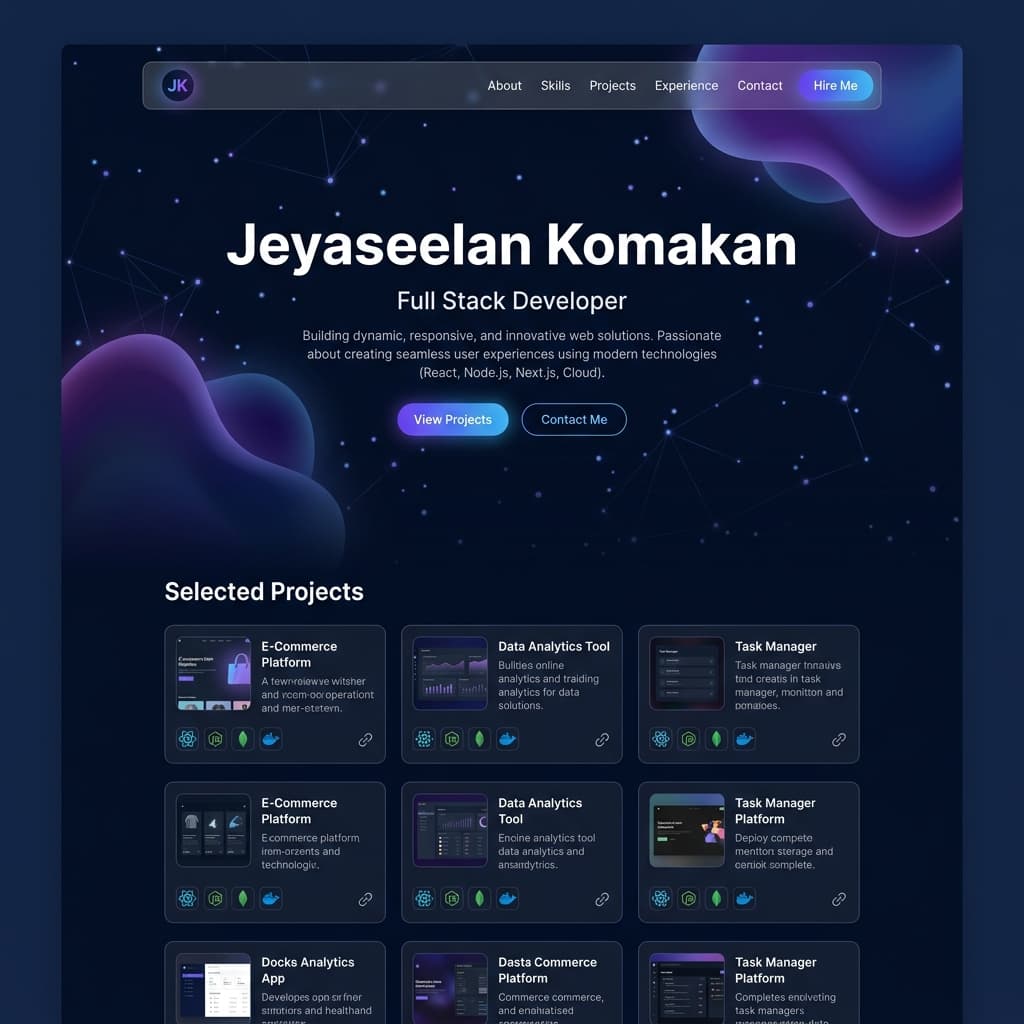Personal Portfolio Website